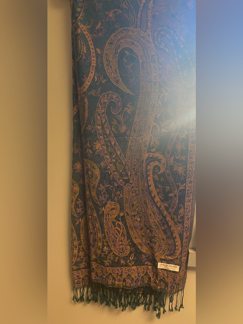 Silk Blend Pashmina - Picture 5 of 5